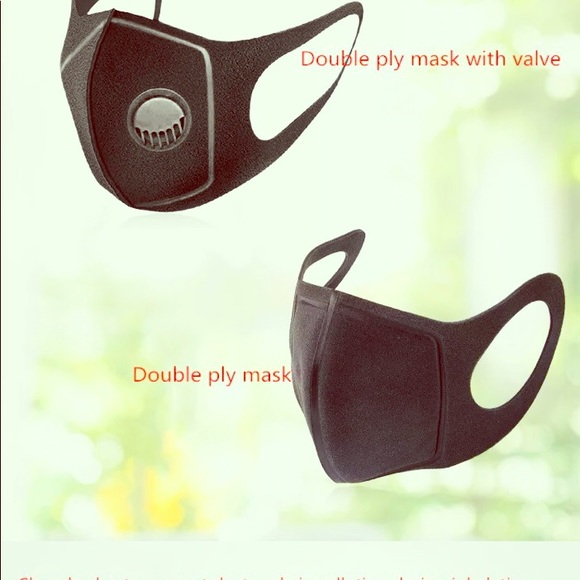 Two Face Masks 24 Multi-Use Cycles w/Air Valve - Picture 3 of 8